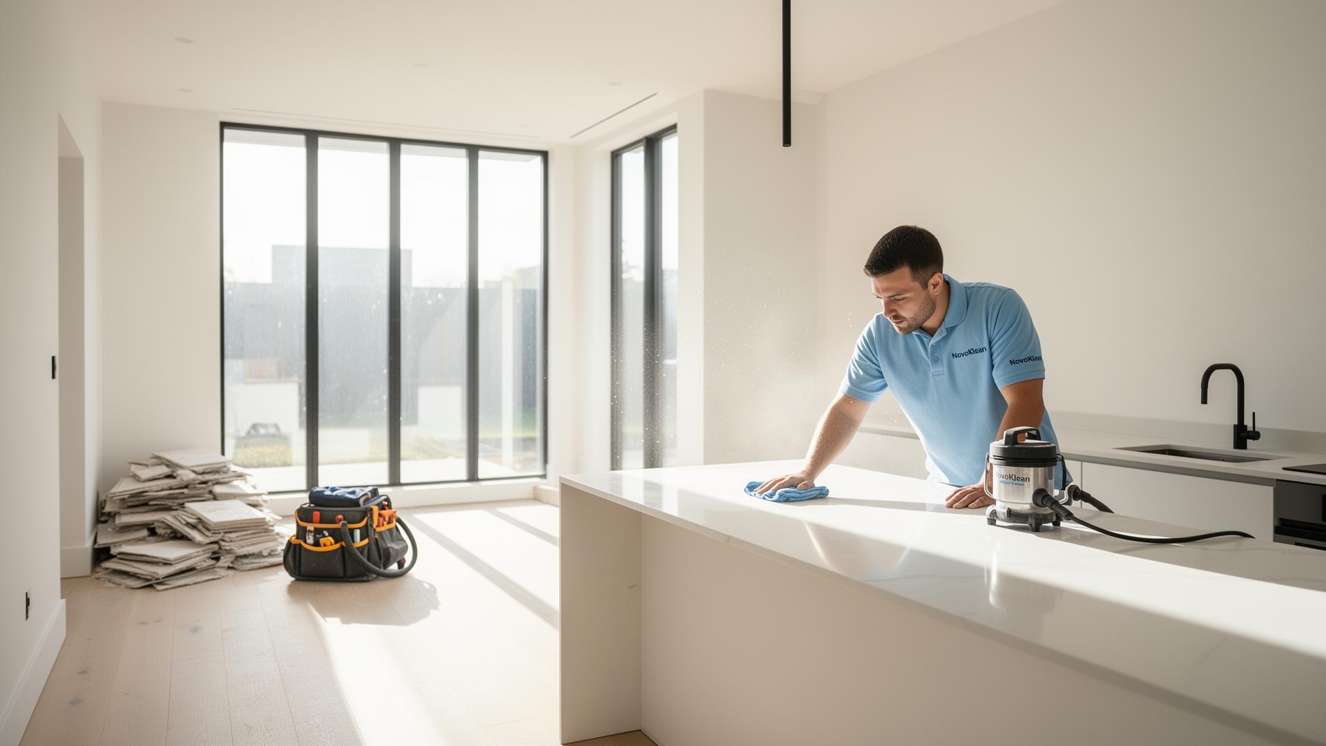 Post-Construction — NovoKlean Long Island & NYC Post-construction cleaning service in Long Island & NYC by NovoKlean — dust and debris removal after renovation
